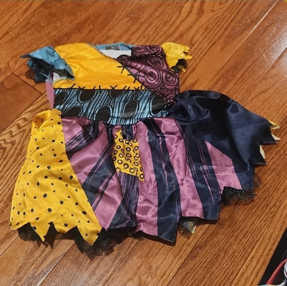 New Disney Sally Patchwork Dress Costume, Size 2T
